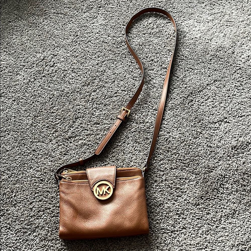 Michael Kors Tan Crossbody Bag